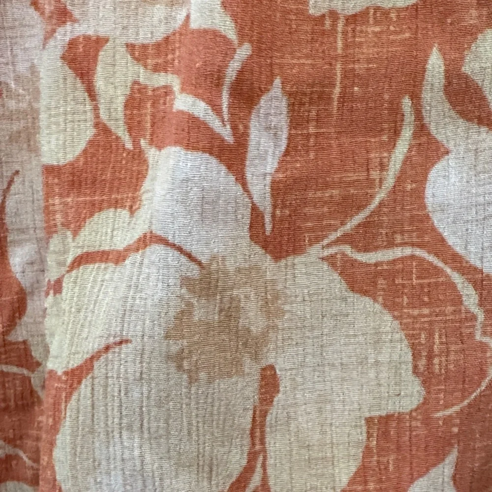 Torrid Coral and Cream Floral Skort 2 - Picture 11 of 11